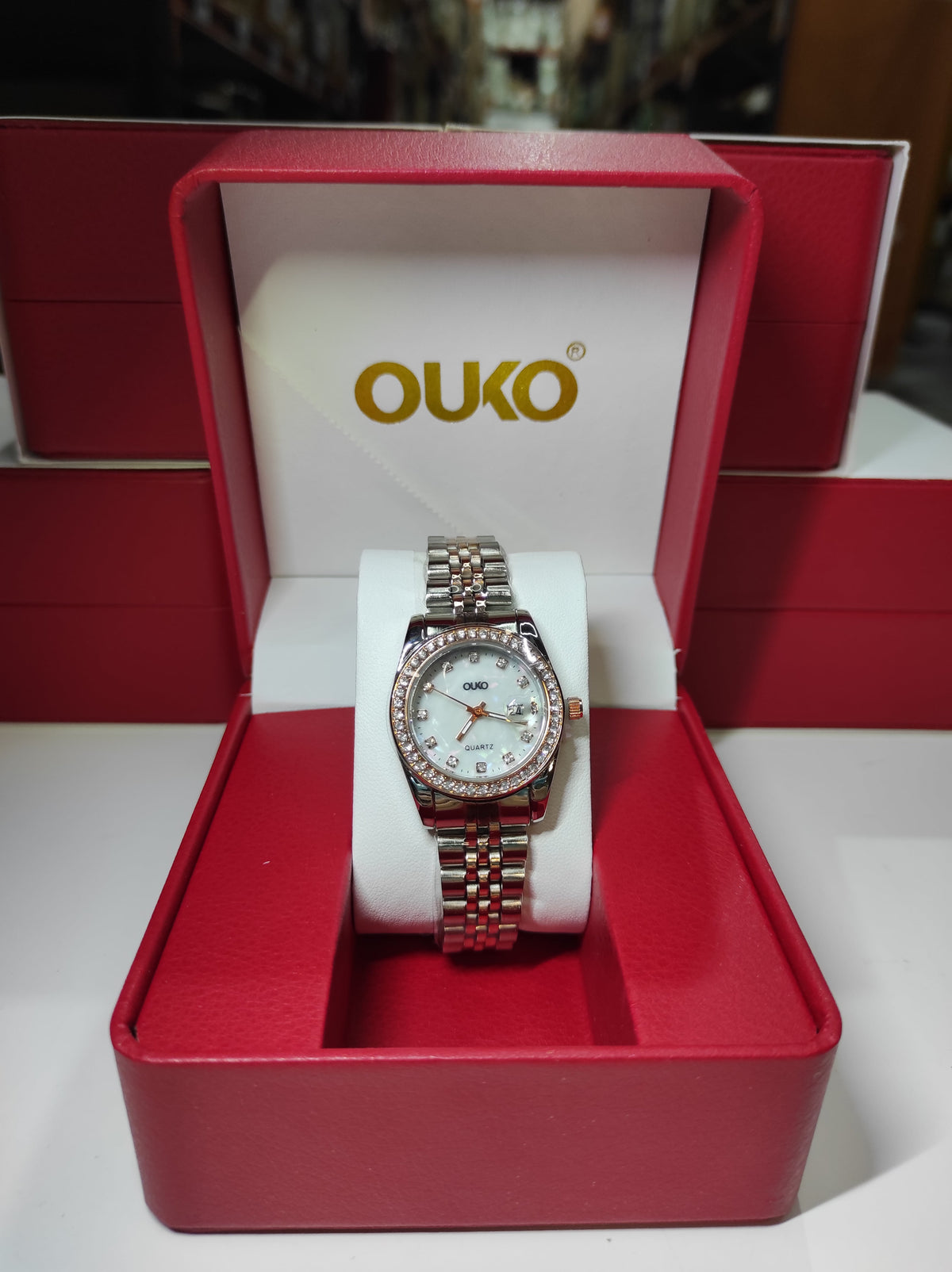 Reloj tipo Rolex mujer - blanco - additional image 15