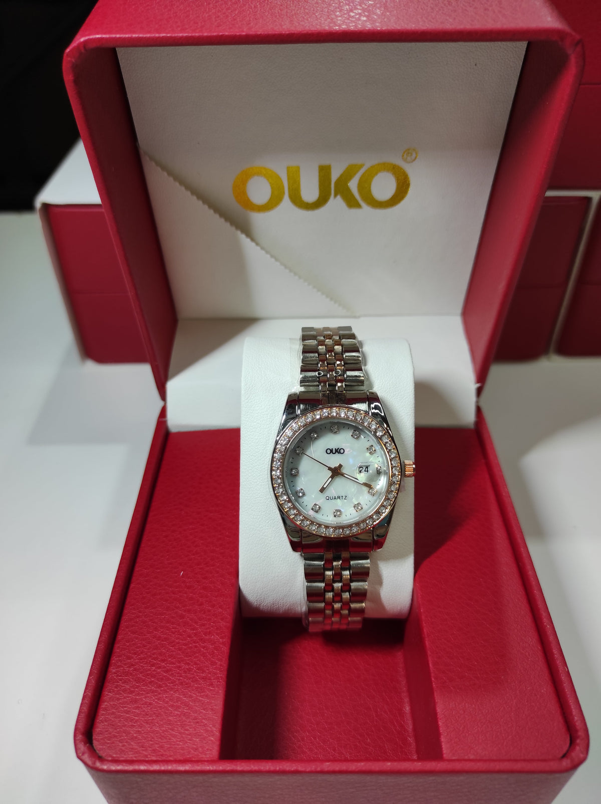 Reloj tipo Rolex mujer - blanco - additional image 9